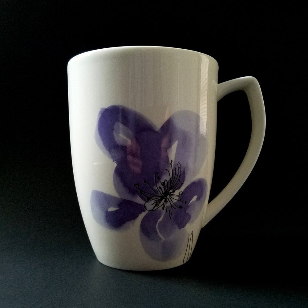 Hankook Fine China Haidi Violet Made in Korea